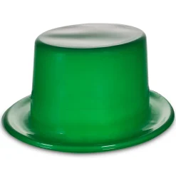 Hot Windy City Novelties Green Plastic Top Hats