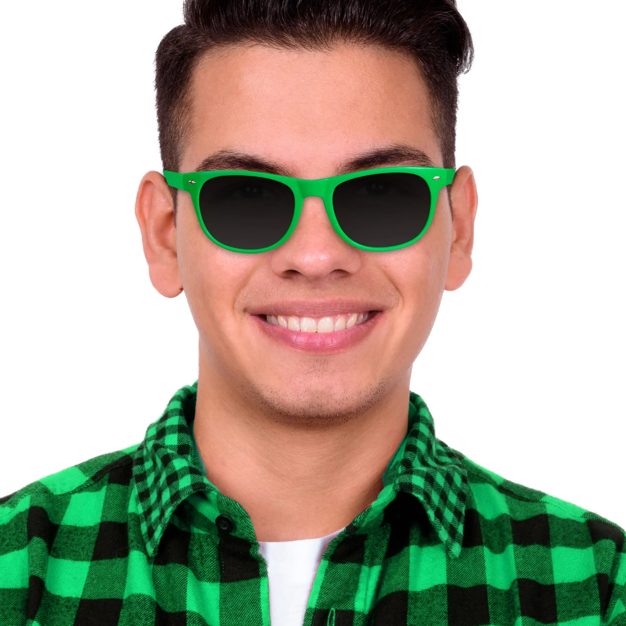 Sale Windy City Novelties Retro Sunglasses Green