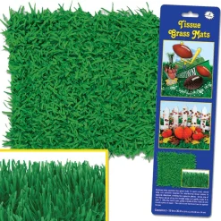 Outlet Windy City Novelties Green Tissue Grass Mats