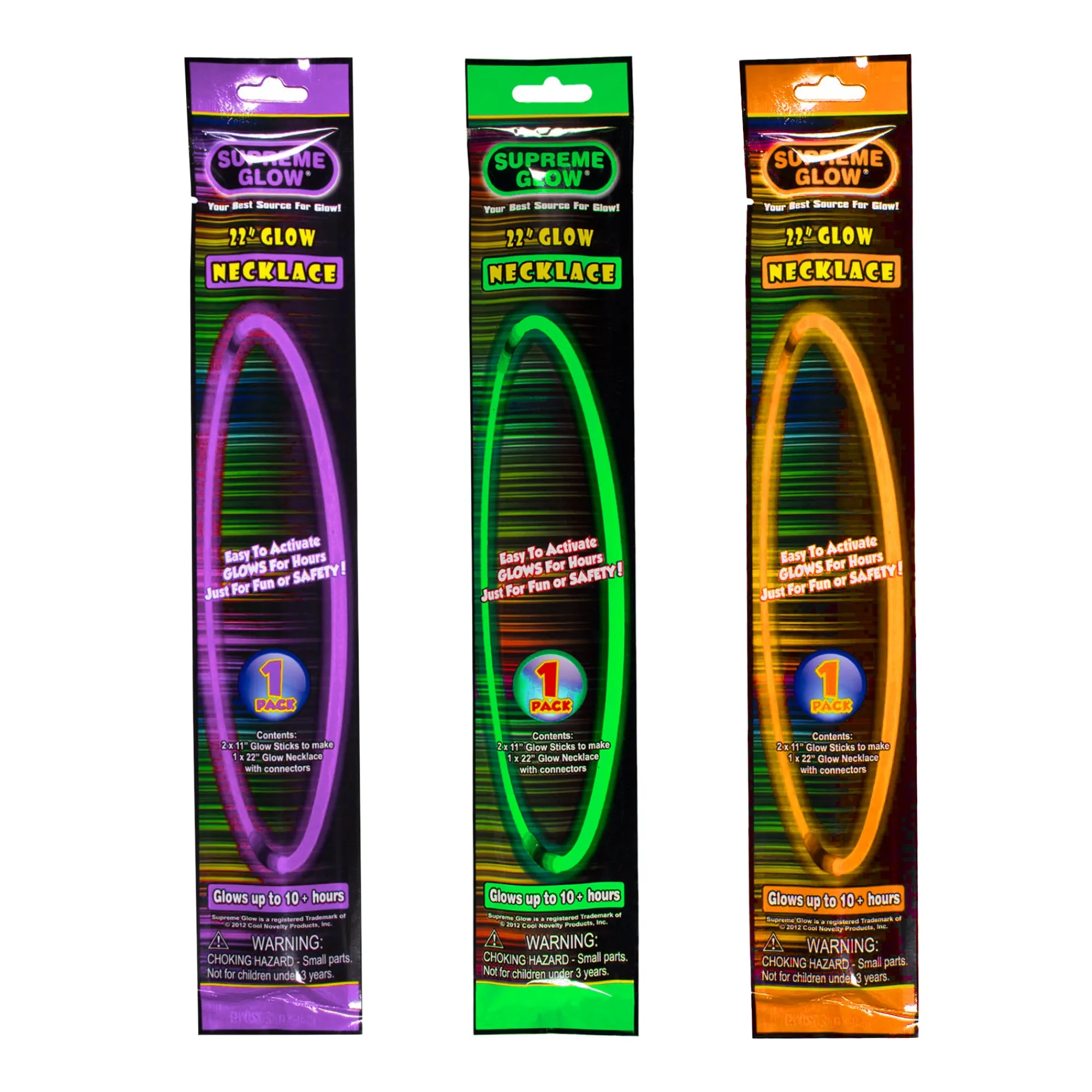 Sale Windy City Novelties Halloween Glow Necklaces Retail Counter Display