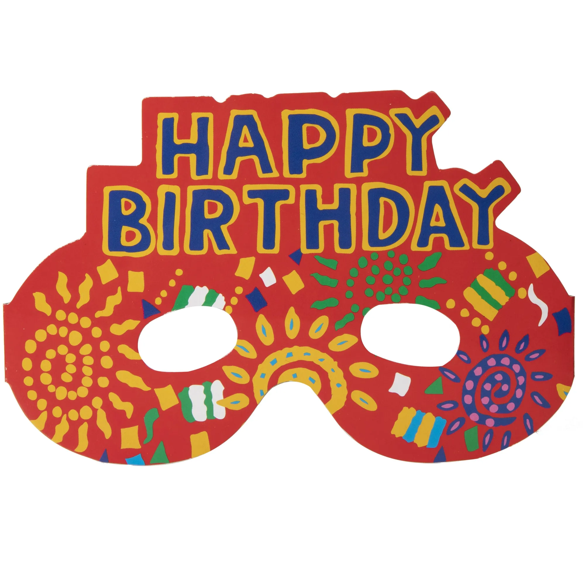 Windy City Novelties Happy Birthday Cardboard Glasses