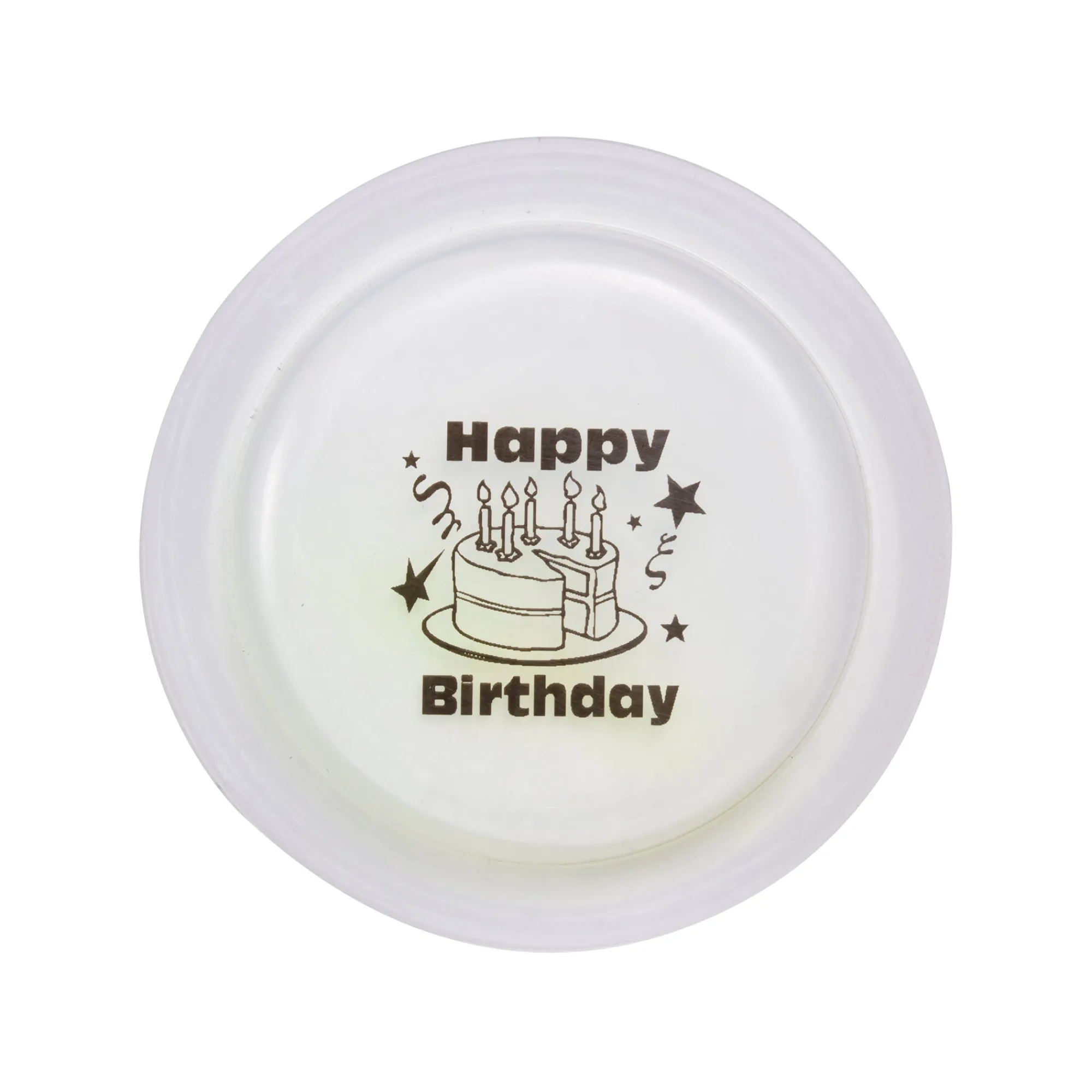 Hot Windy City Novelties Happy Birthday Green Glow Badge