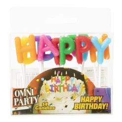 New Windy City Novelties Happy Birthday Pick Candles