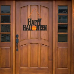 Discount Windy City Novelties Happy Halloween Hanging Sign