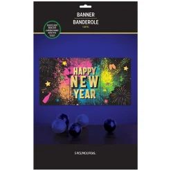 Hot Windy City Novelties Happy New Year Banner