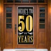 Discount Windy City Novelties Here's to 50 Years Door Cover