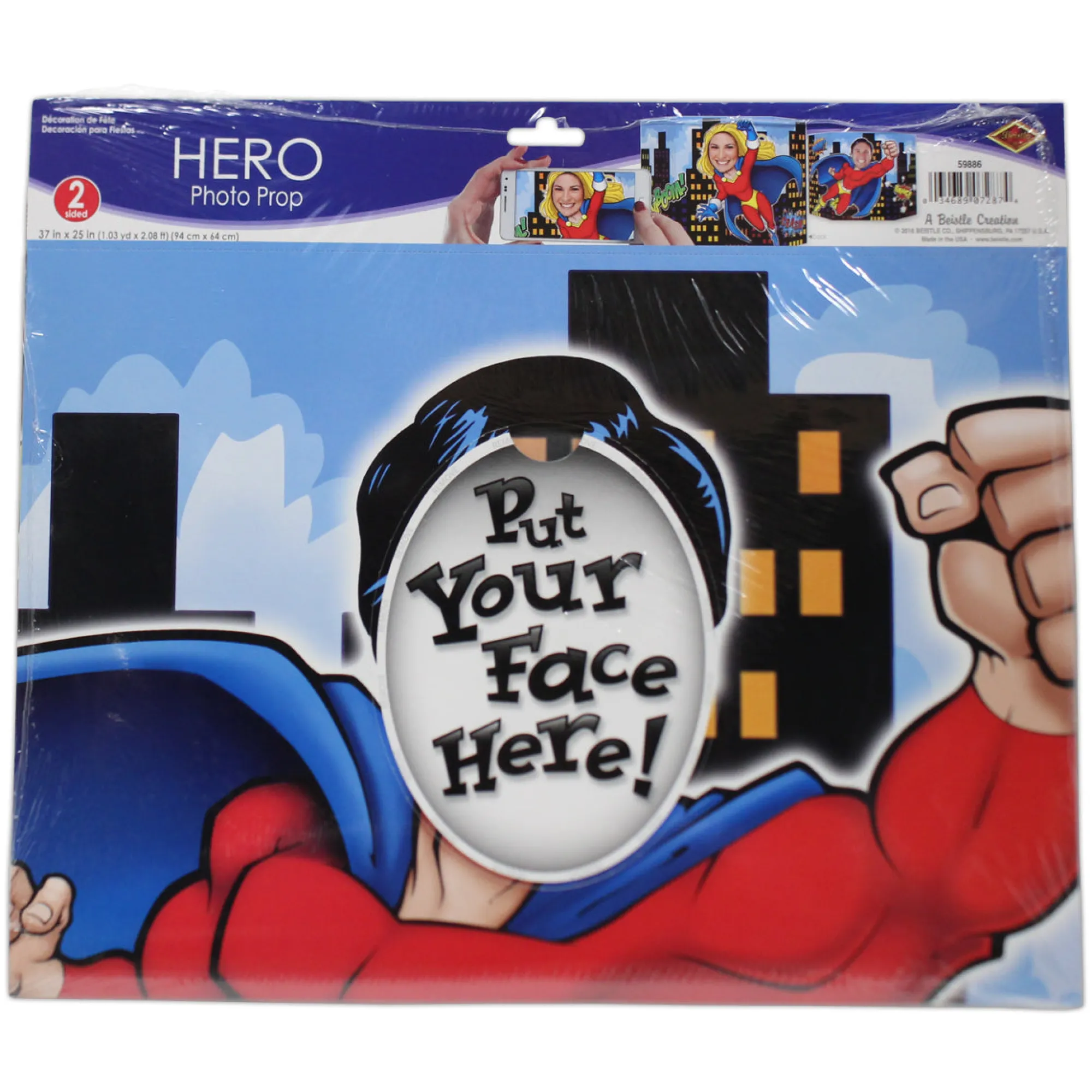 Online Windy City Novelties Hero Photo Prop