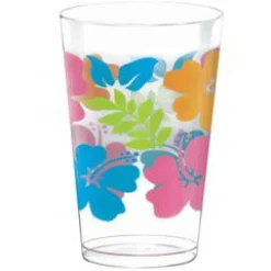 Best Windy City Novelties Hibiscus 16 oz Plastic Tumblers