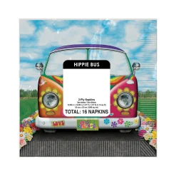 Hot Windy City Novelties Hippie Bus Lunch Napkins