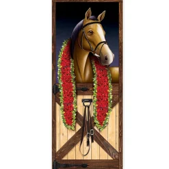 Online Windy City Novelties Horse Racing Door Cover