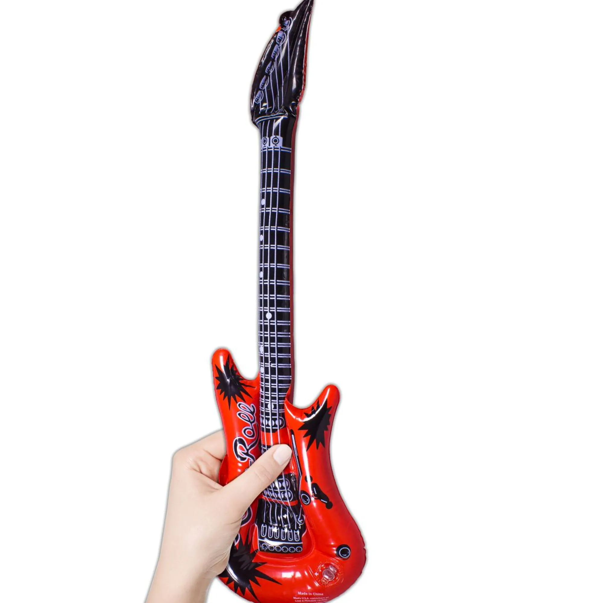 Hot Windy City Novelties Inflatable 22" Assorted Color Guitars