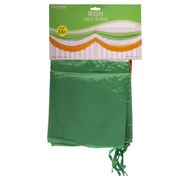 Best Windy City Novelties Irish Flag Satin Bunting Decoration