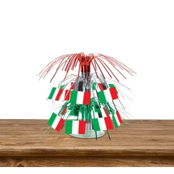 New Windy City Novelties Italian Flag 7 1/2" Cascade Centerpiece