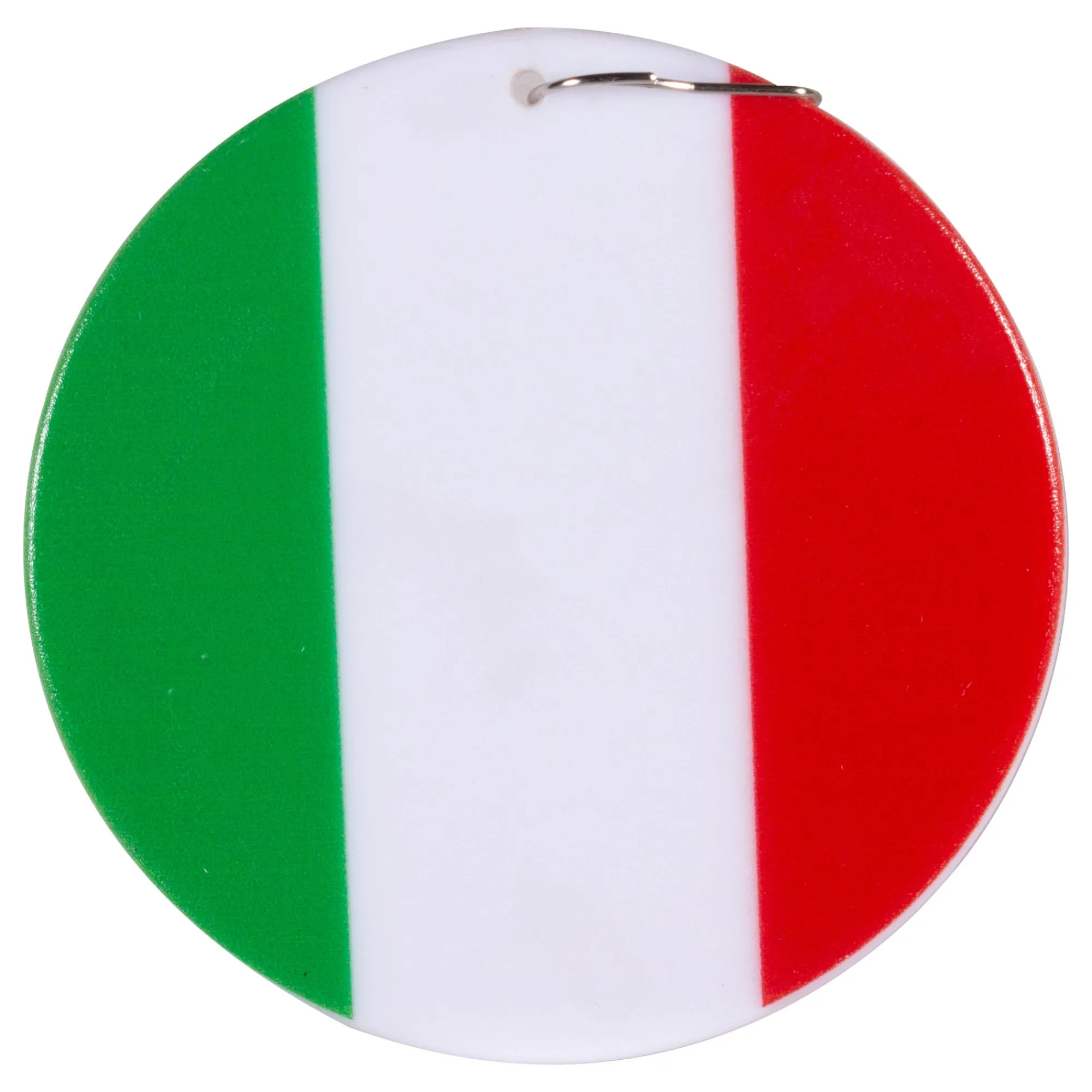 Outlet Windy City Novelties Italian Flag Plastic Medallion