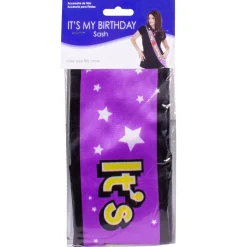 Clearance Windy City Novelties It's My Birthday Sash
