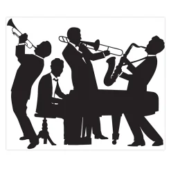 New Windy City Novelties Jazz Band Silhouettes