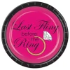 Best Windy City Novelties Last Fling Bachelorette Party 9" Plates
