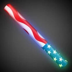 New Windy City Novelties LED American Flag Foam Lumiton