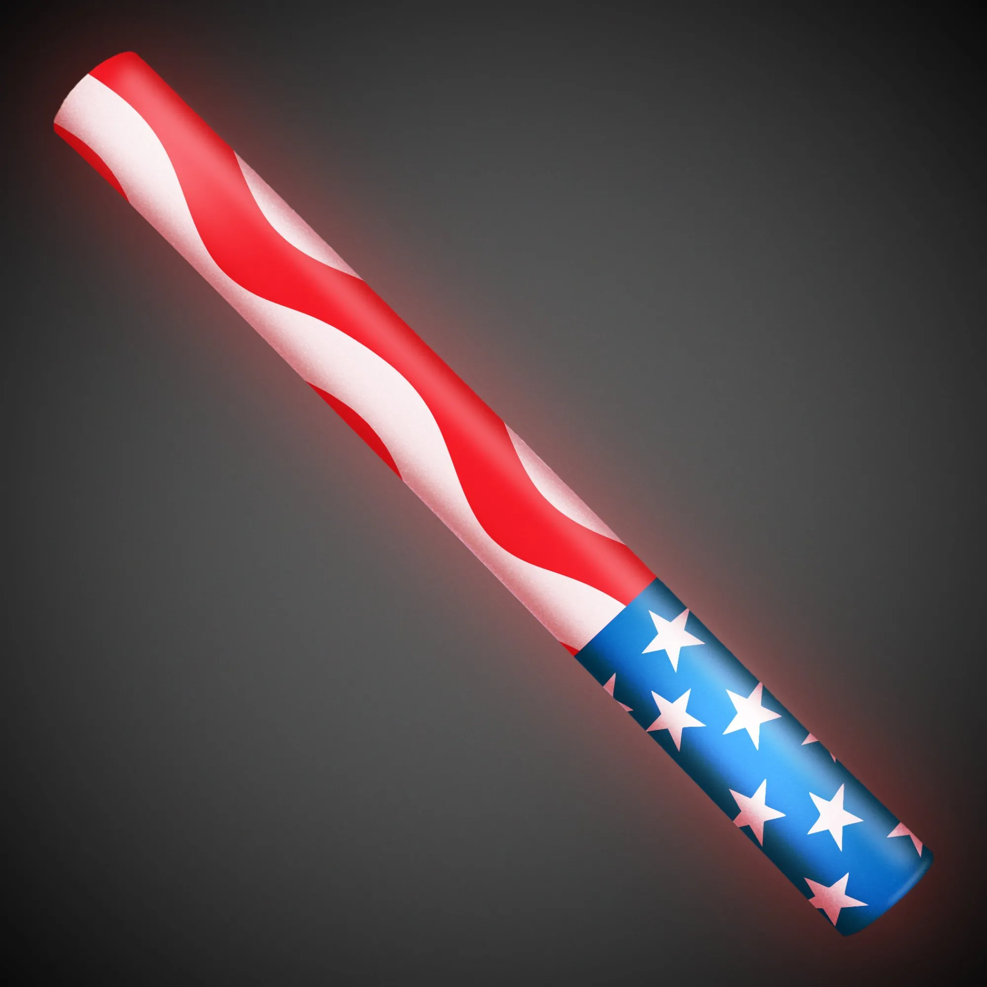 New Windy City Novelties LED American Flag Foam Lumiton