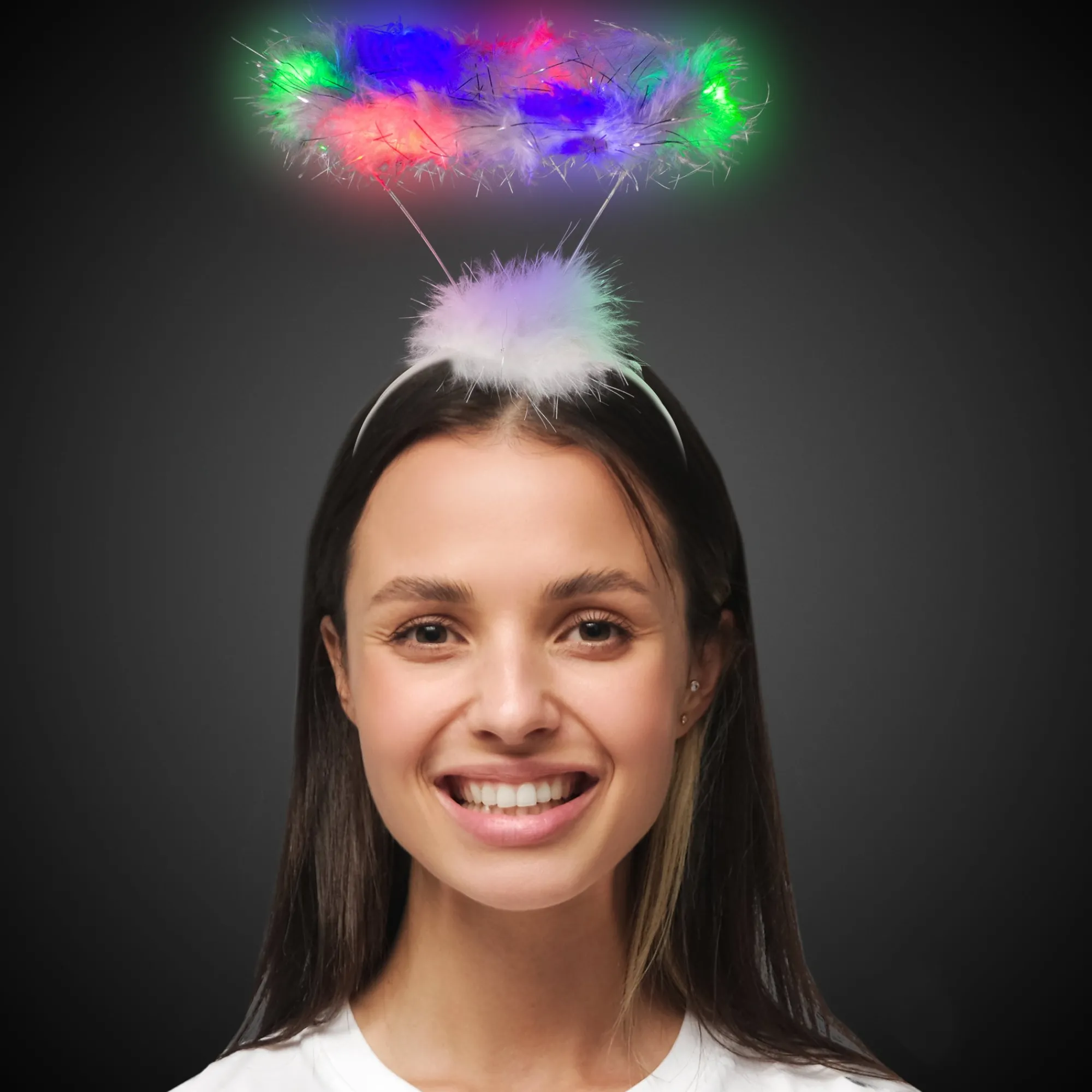 Outlet Windy City Novelties LED Angel Halo Headband