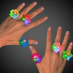Discount Windy City Novelties LED Assorted Jelly Rings