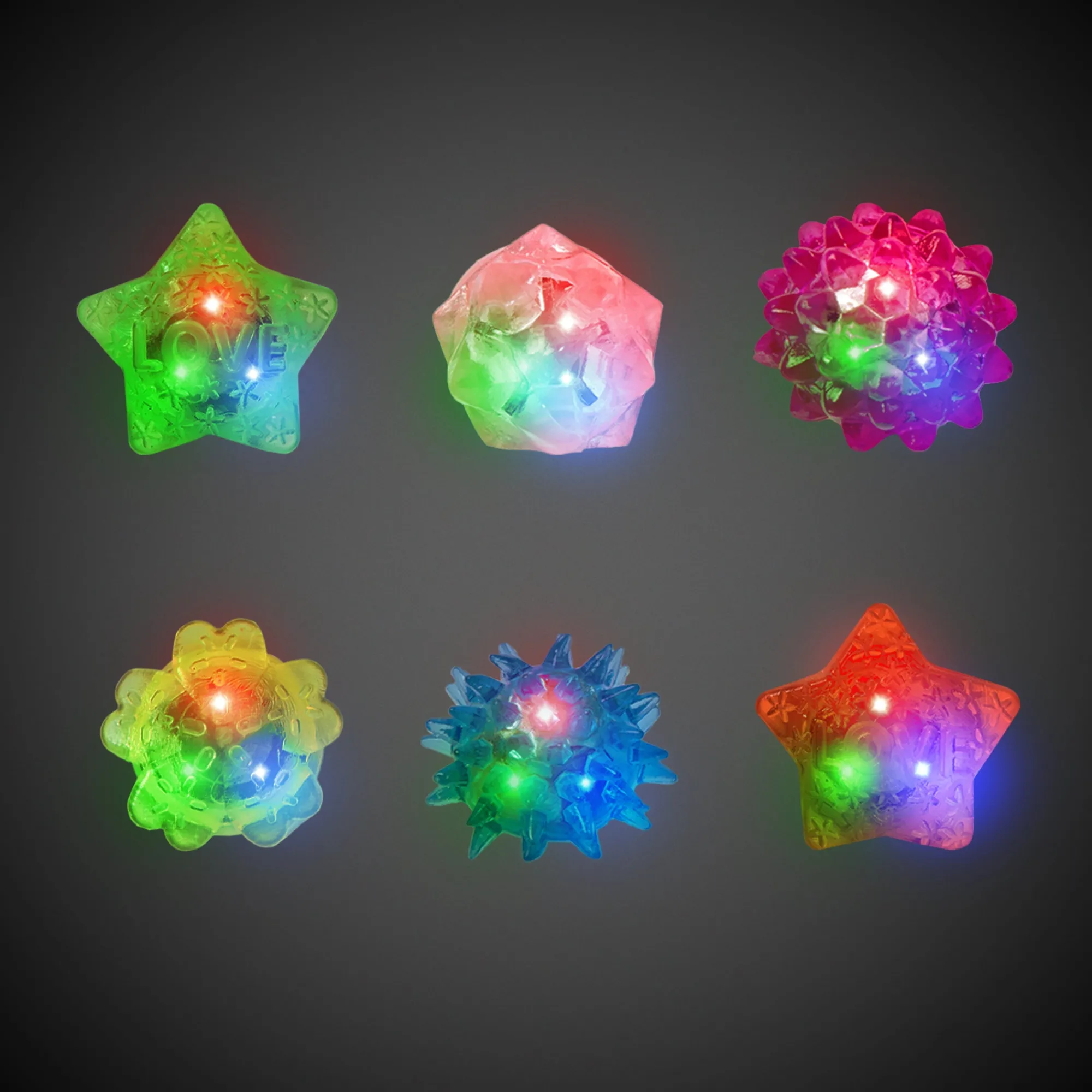 Discount Windy City Novelties LED Assorted Jelly Rings