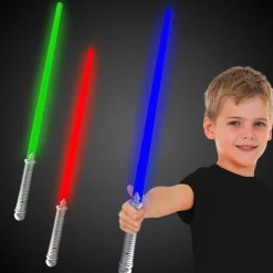 Outlet Windy City Novelties LED Assorted Light Sabers