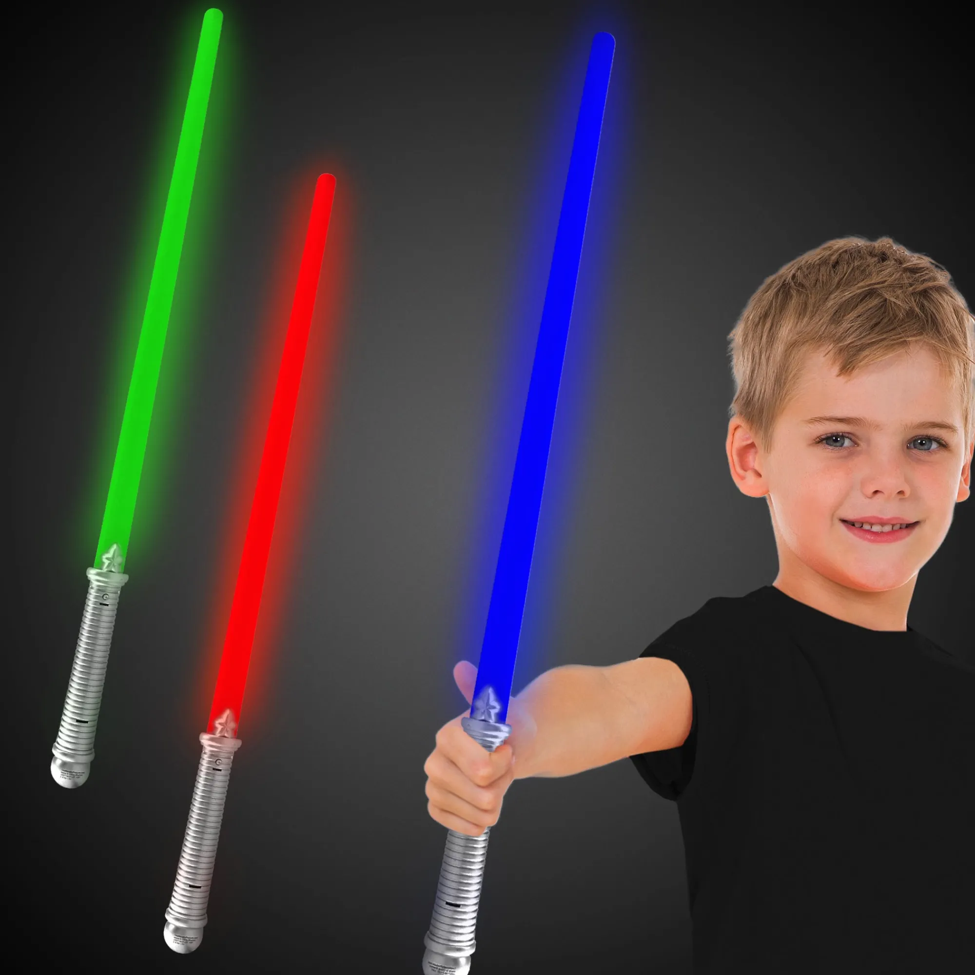 Outlet Windy City Novelties LED Assorted Light Sabers