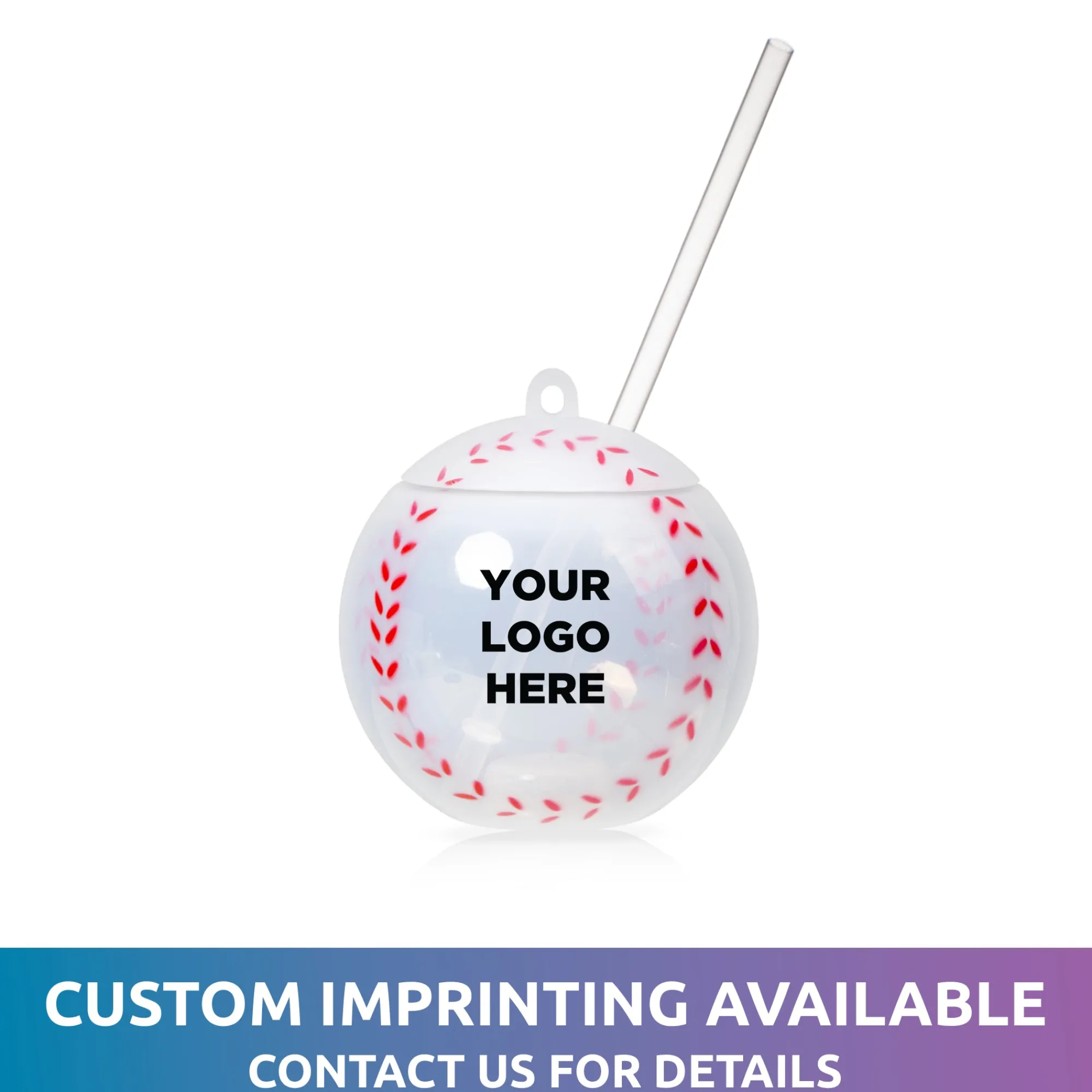 Online Windy City Novelties LED Baseball Cup with Straw