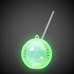 Online Windy City Novelties LED Baseball Cup with Straw