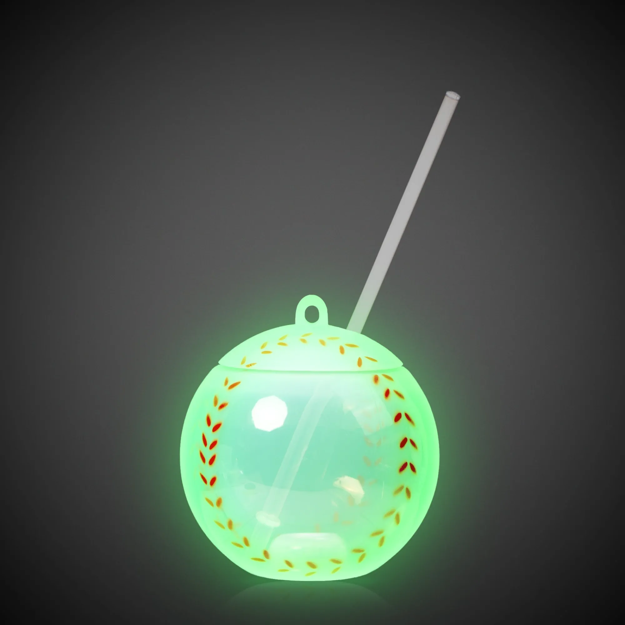Online Windy City Novelties LED Baseball Cup with Straw