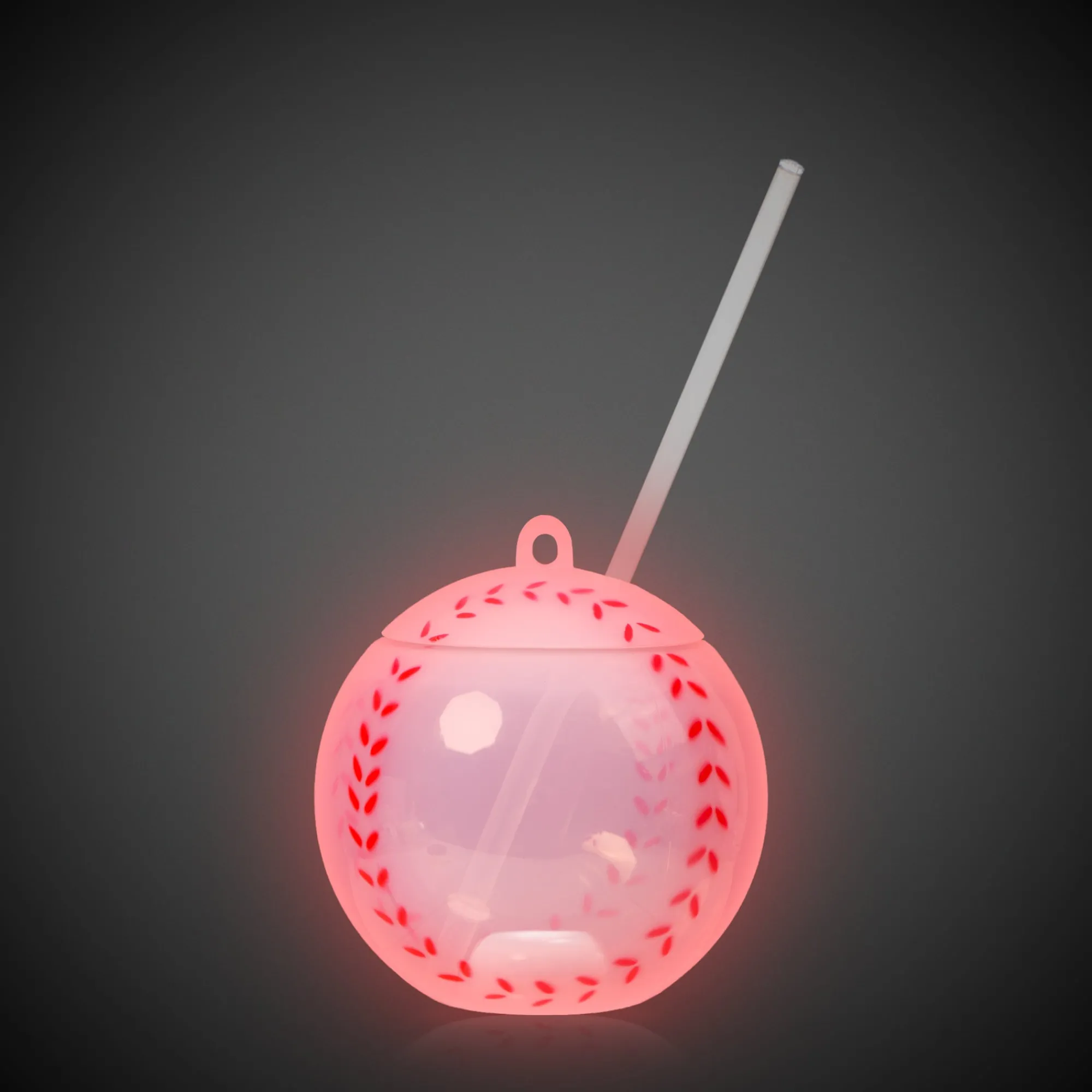 Online Windy City Novelties LED Baseball Cup with Straw