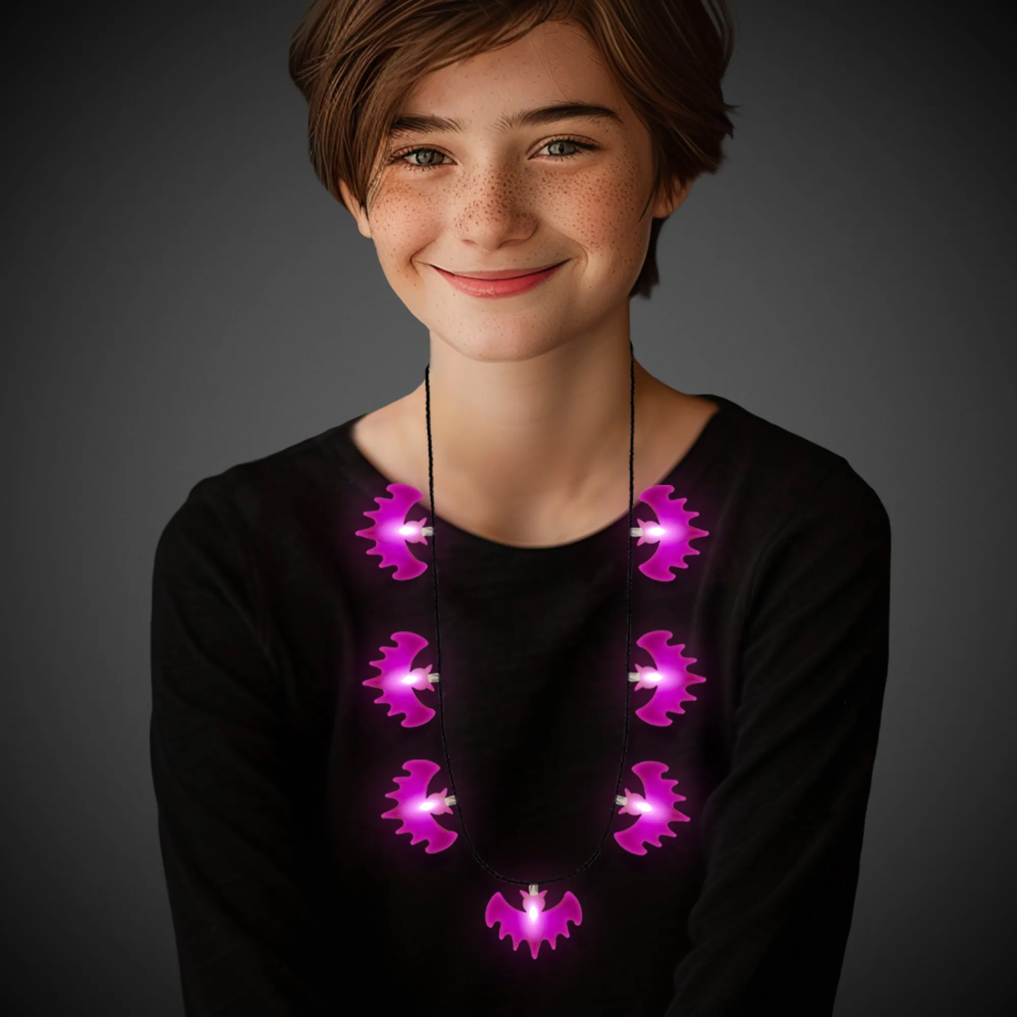 Clearance Windy City Novelties LED Bat Necklace