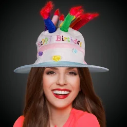 Discount Windy City Novelties LED Birthday Cake Hat