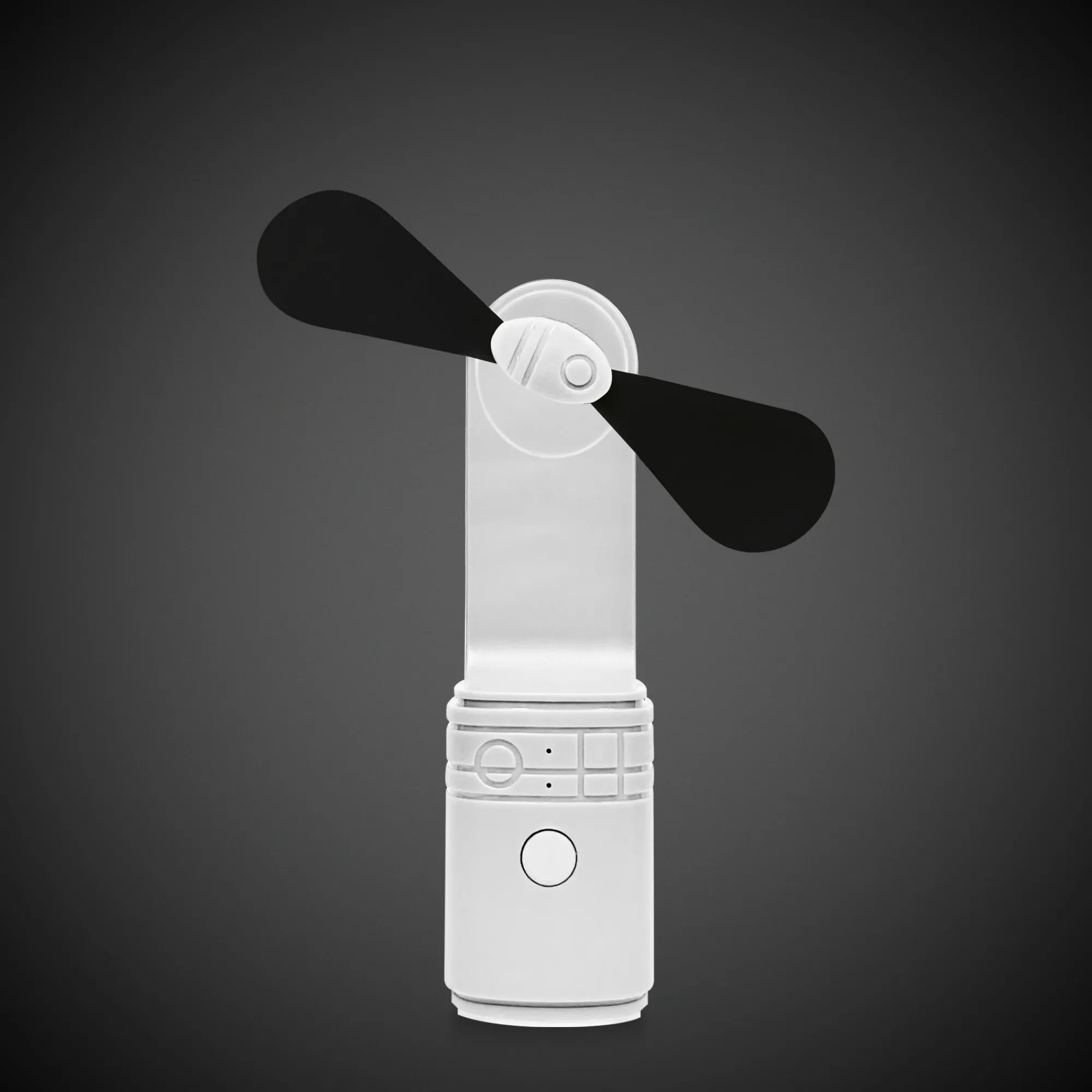 Sale Windy City Novelties LED Black & White Rechargeable Fan
