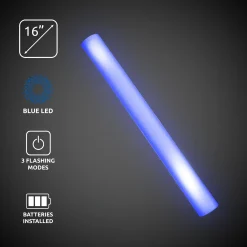 Windy City Novelties LED Foam Lumiton Blue