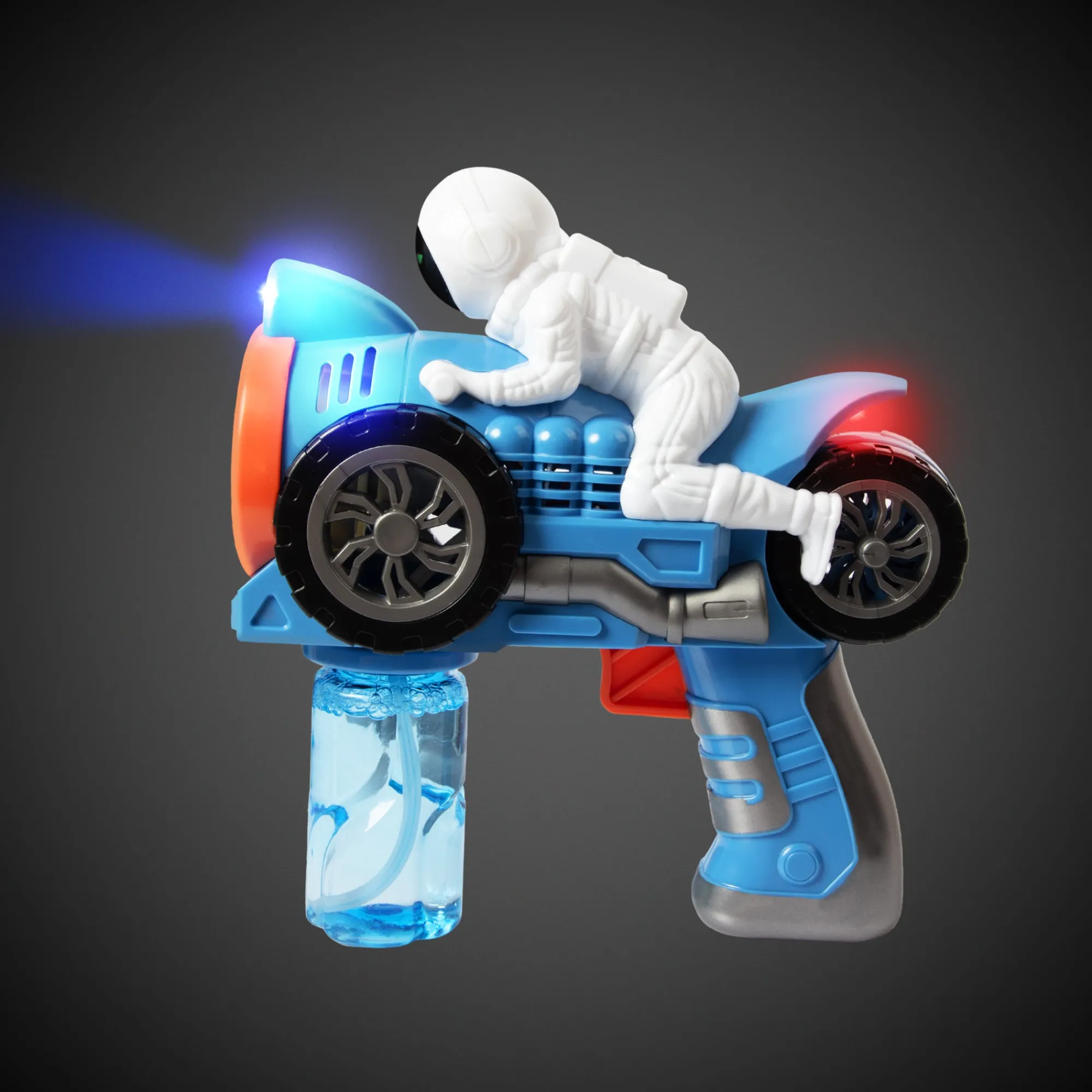 Online Windy City Novelties LED Blue Motorcycle Bubble Gun