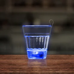 Clearance Windy City Novelties LED 2 oz. Shot Glass with Clip Blue