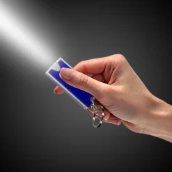Outlet Windy City Novelties LED & Silver Keychain Blue