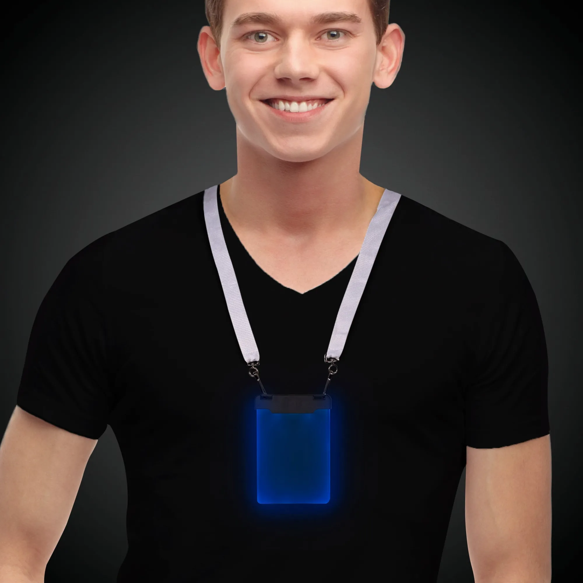 Online Windy City Novelties LED Blue Sound-Activated Badge