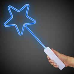 Hot Windy City Novelties LED Blue Star Wand