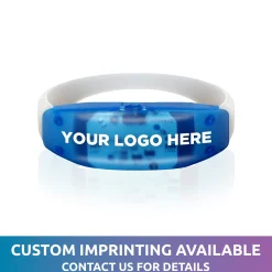 New Windy City Novelties LED Stretchy Bangle Bracelet Blue