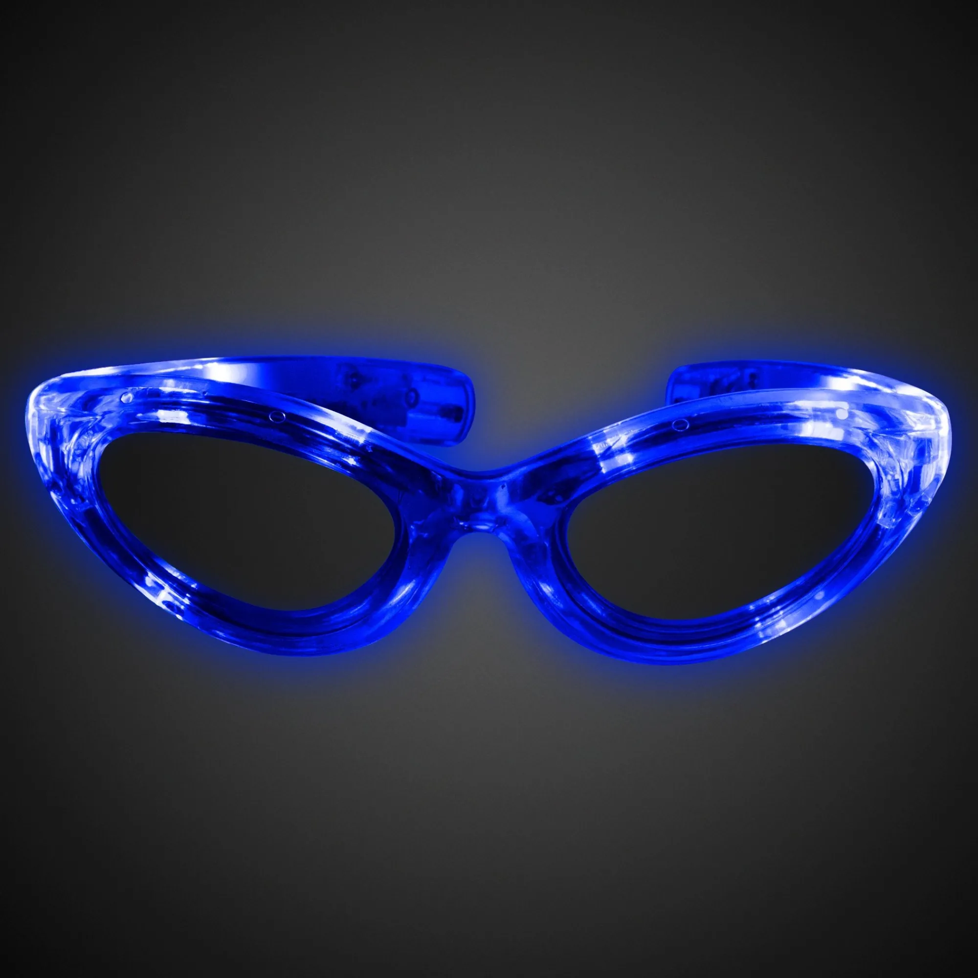 Hot Windy City Novelties LED Sunglasses Blue