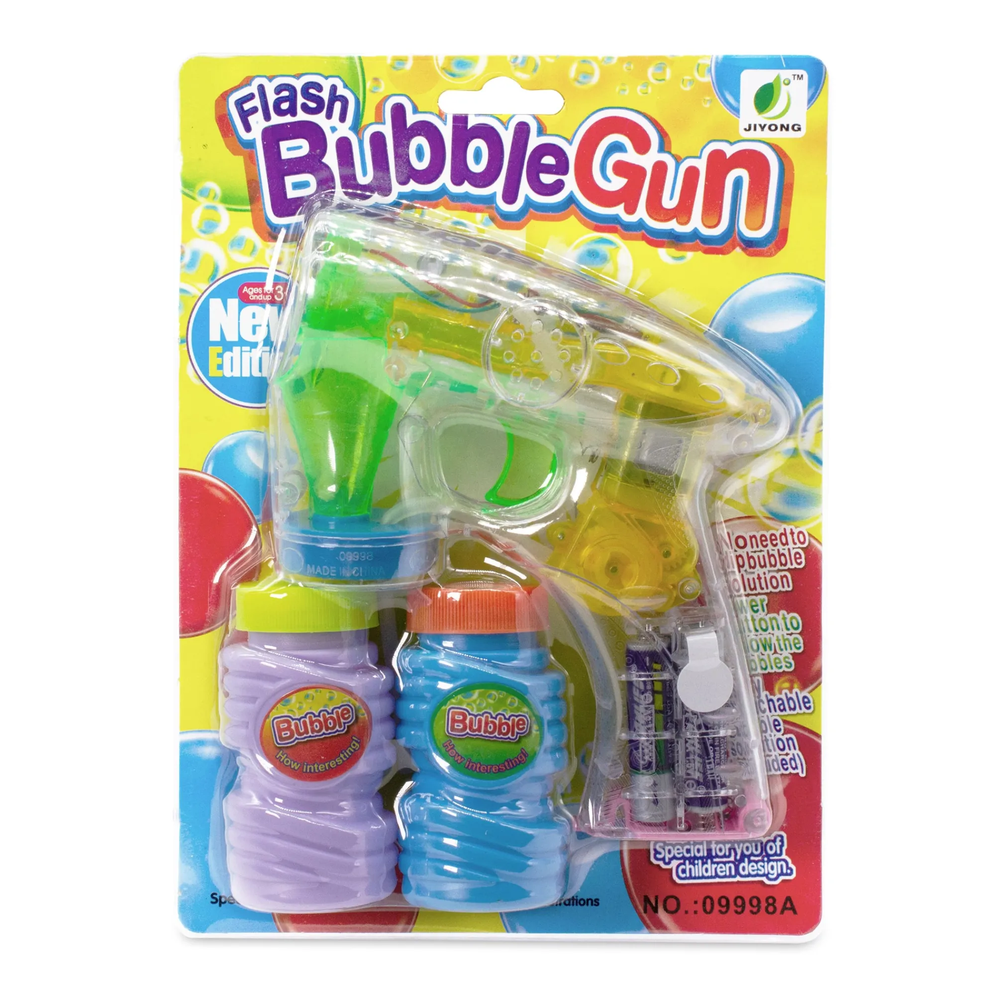 Online Windy City Novelties LED 6" Bubble Gun