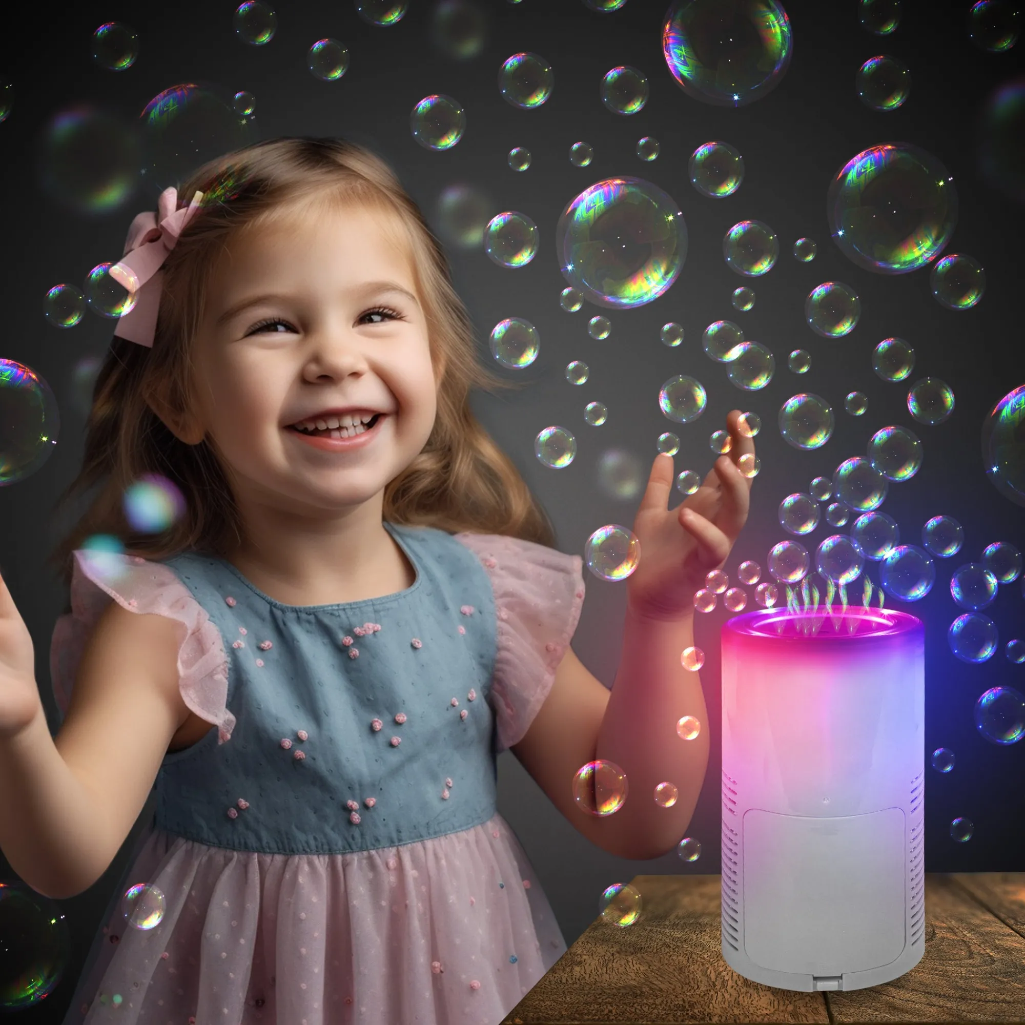 Windy City Novelties LED Bubble Jet Machine