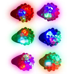 Windy City Novelties LED Bumpy Jelly Rings