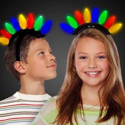 Discount Windy City Novelties LED Christmas Bulb Headband