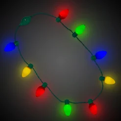 Clearance Windy City Novelties LED Christmas Bulb Necklace