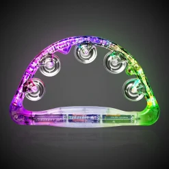 Sale Windy City Novelties LED Clear Tambourine