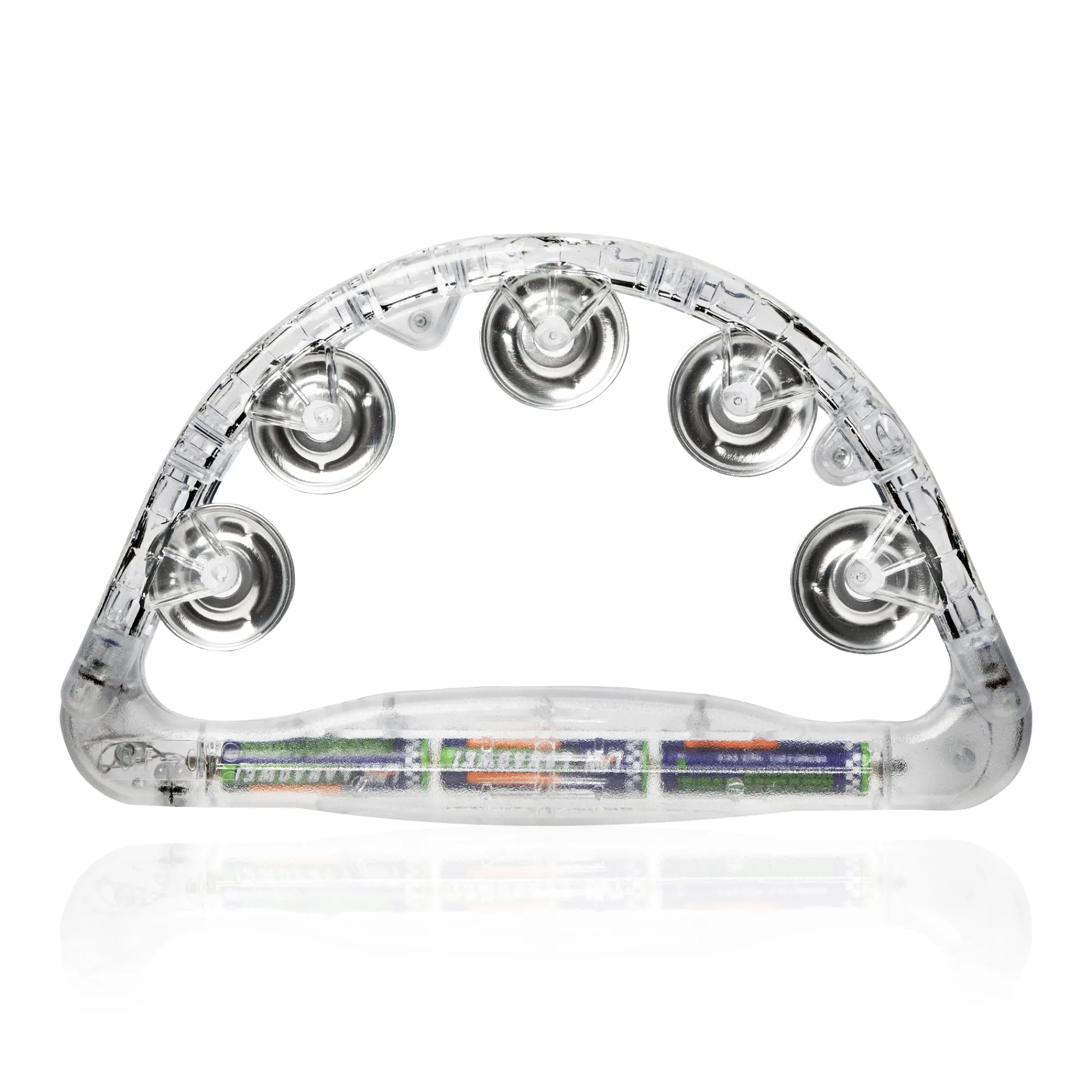 Sale Windy City Novelties LED Clear Tambourine